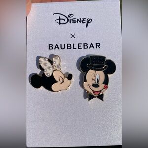 Baublebar Minnie and Mickey Mouse Stud Earrings